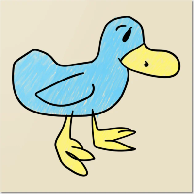 Trump's Blue Duck