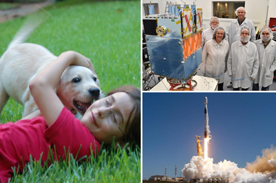 space dog